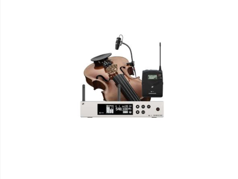 Sennheiser EW100 G4 + DPA4099 double bass mic wireless