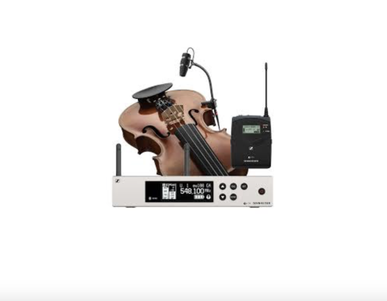 Sennheiser EW100 G4 + DPA4099 violin mic wireless