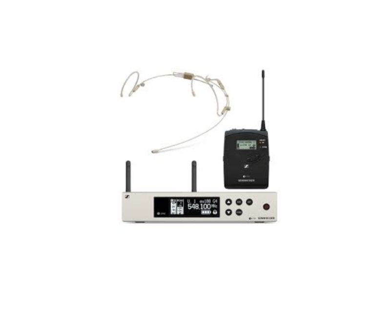 Sennheiser EW100 G4 con micrófono de diadema
