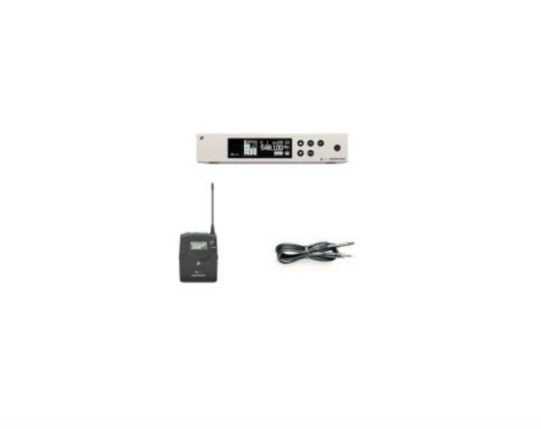 Sennheiser EW100 G4 + wireless guitar conector